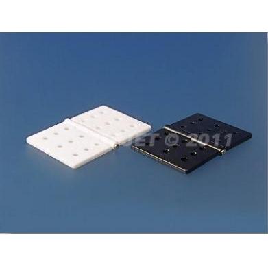 MPJ Cerniere con pin 26x39 mm bianche 6pz - 2506W